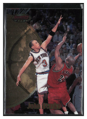 1997-98 Bowman's Best #20 John Starks