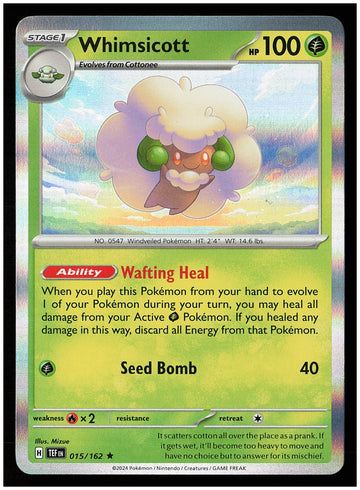 
SV05: Temporal Forces #015/162 Whimsicott