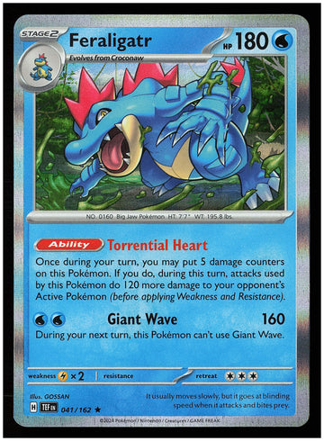 
SV05: Temporal Forces #041/162 Feraligatr