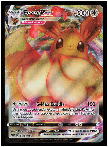 SWSH: Sword & Shield Promo Cards #SWSH087 Eevee VMAX