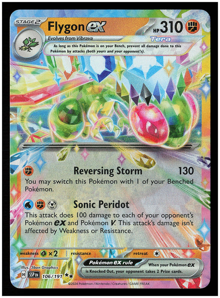 SV08: Surging Sparks #106/191 Flygon ex