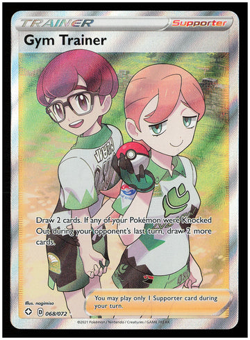 
Shining Fates #068/072 Gym Trainer (Full Art)