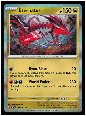 
SV08: Surging Sparks #141/191 Eternatus