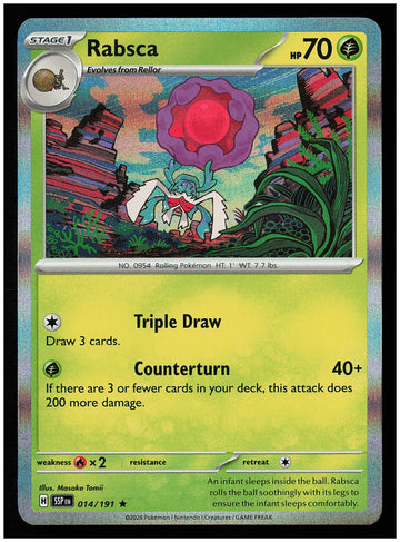 
SV08: Surging Sparks #014/191 Rabsca