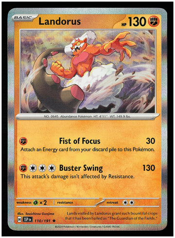
SV08: Surging Sparks #110/191 Landorus