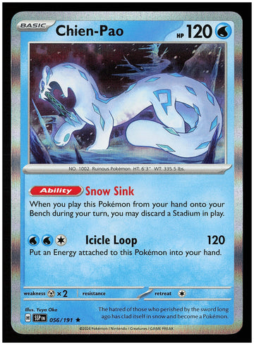 
SV08: Surging Sparks #056/191 Chien-Pao