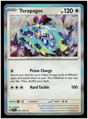 
SV08: Surging Sparks #161/191 Terapagos -#4