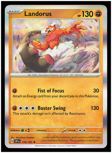 
SV08: Surging Sparks #110/191 Landorus - #2