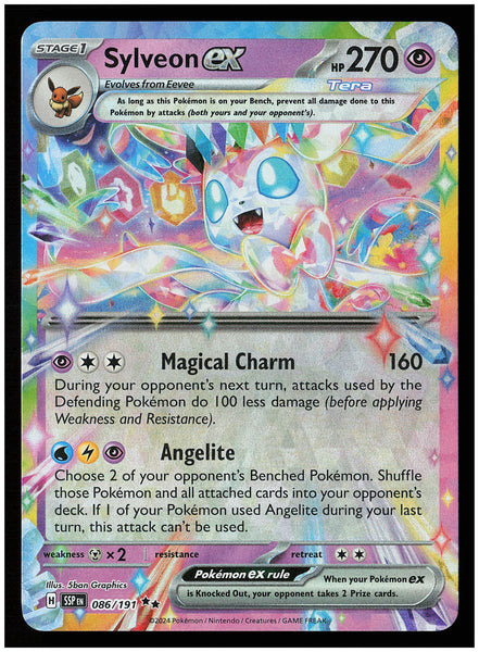 SV08: Surging Sparks #086/191 Sylveon ex