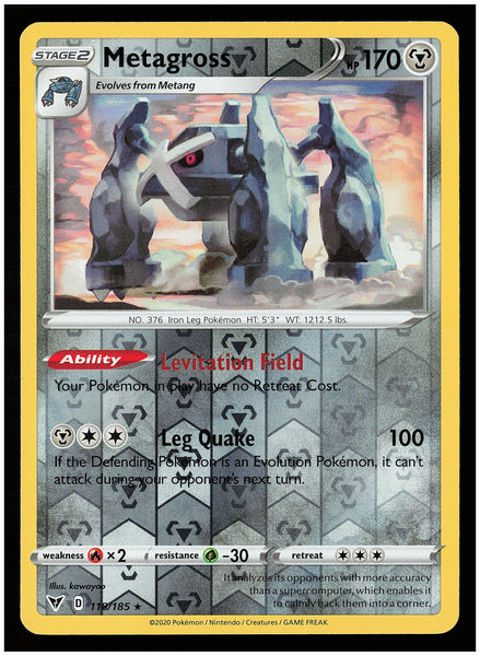 SWSH04: Vivid Voltage #118/185 Metagross