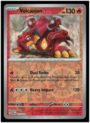 
SV04: Paradox Rift #022/182 Volcanion