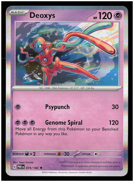 SV04: Paradox Rift #074/182 Deoxys