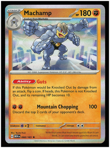 
SV: Scarlet & Violet 151 #068/165 Machamp