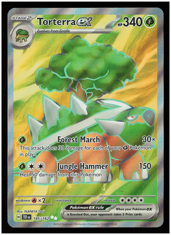 SV05: Temporal Forces #185/162 Torterra ex