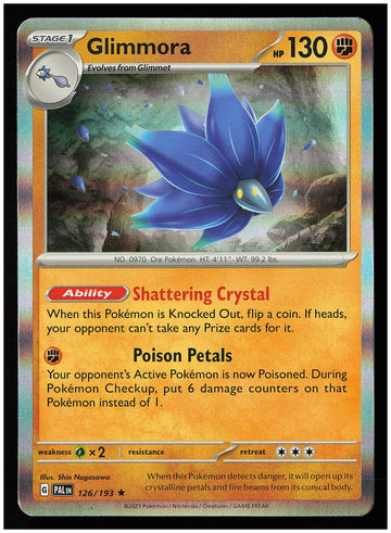 
SV02: Paldea Evolved #126/193 Glimmora