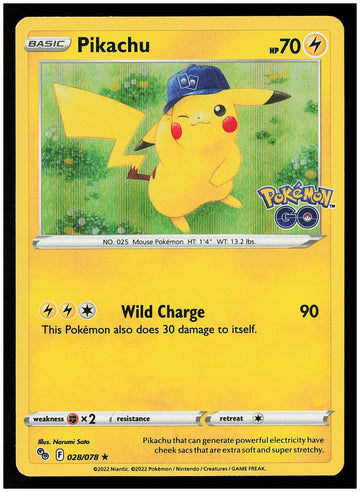 
Pokemon GO #028/078 Pikachu (28)