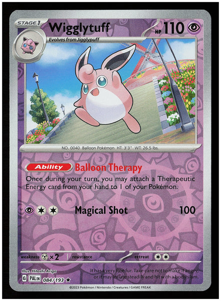 SV02: Paldea Evolved #084/193 Wigglytuff