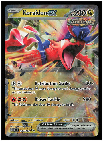 
SV05: Temporal Forces #120/162 Koraidon ex