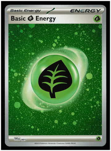 
SV01: Scarlet & Violet Base Set #001 Basic Grass Energy