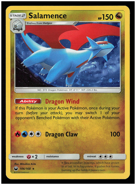 Miscellaneous Cards & Products #106/168 Salamence