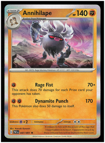 
SV: Paldean Fates #047/091 Annihilape