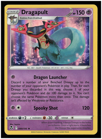 
SWSH12: Silver Tempest #089/195 Dragapult