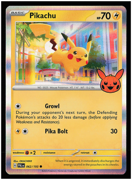 Trick or Trade BOOster Bundle 2023 #062/193 Pikachu