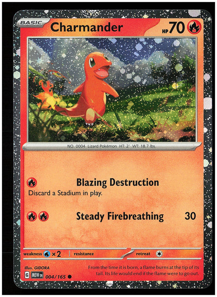 SV: Scarlet & Violet Promo Cards #004/165 Charmander