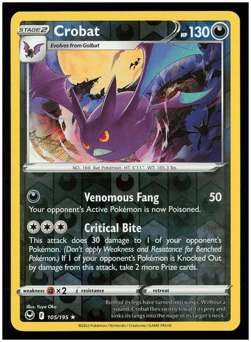 
SWSH12: Silver Tempest #105/195 Crobat