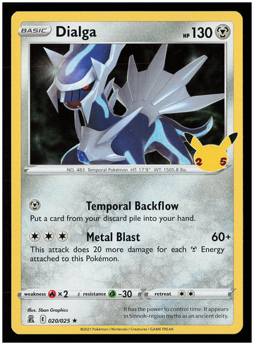 
Celebrations #020/025 Dialga