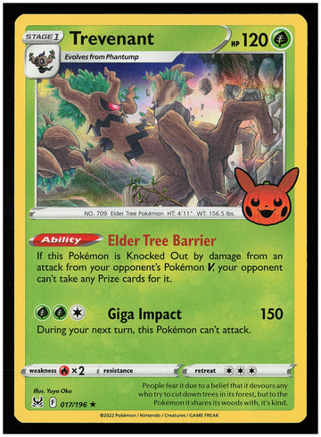 Trick or Trade BOOster Bundle 2023 #017/196 Trevenant