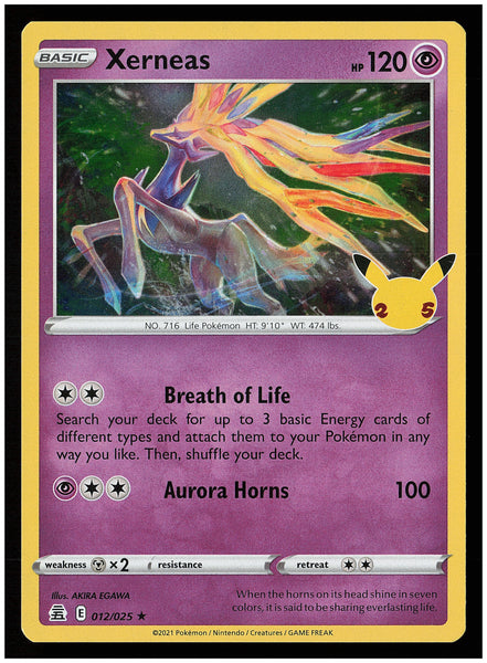 Celebrations #012/025 Xerneas