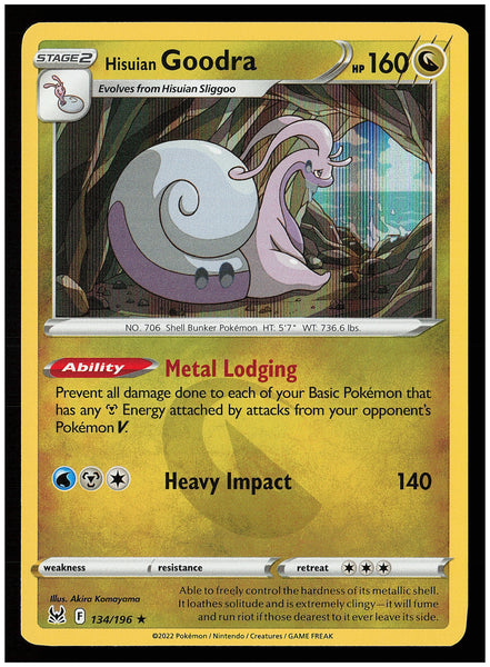 SWSH11: Lost Origin #134/196 Hisuian Goodra