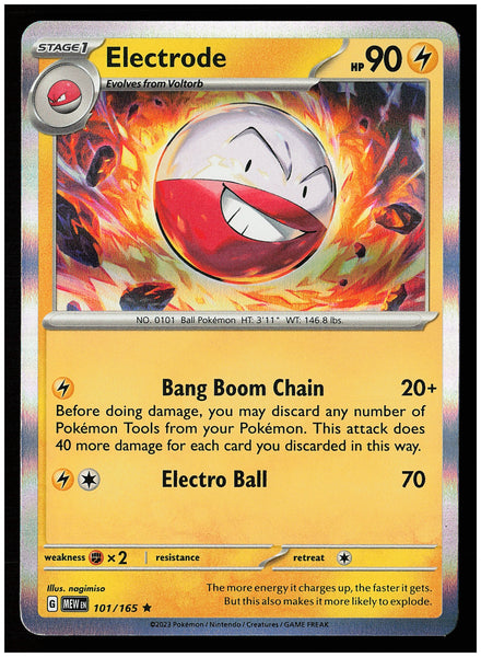 SV: Scarlet & Violet 151 #101/165 Electrode