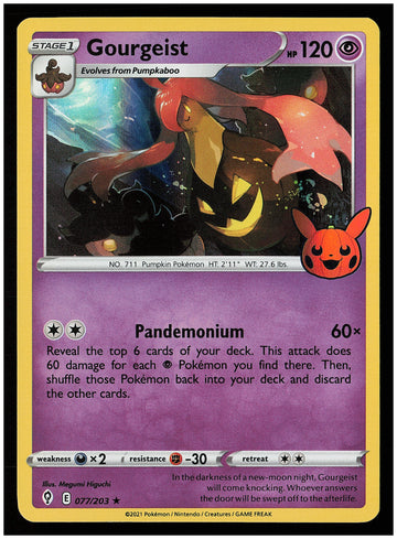 
Trick or Trade BOOster Bundle #077/203 Gourgeist