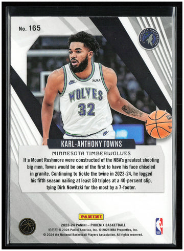 
2023-24 Panini Phoenix #165 Karl-Anthony Towns