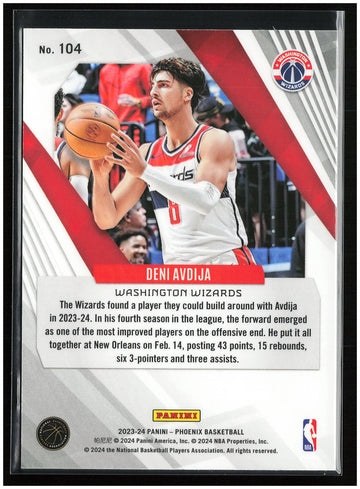 
2023-24 Panini Phoenix #104 Deni Avdija