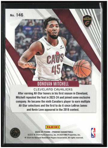 
2023-24 Panini Phoenix #146 Donovan Mitchell