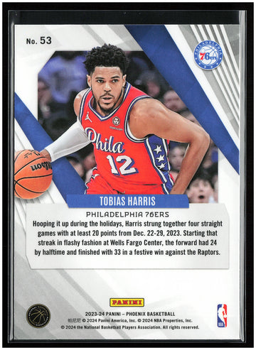 
2023-24 Panini Phoenix #53 Tobias Harris