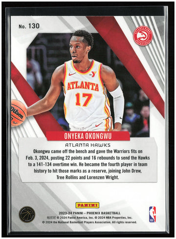 
2023-24 Panini Phoenix #130 Onyeka Okongwu