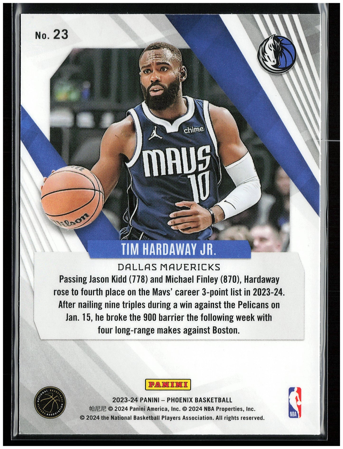 2023-24 Panini Phoenix #23 Tim Hardaway Jr.