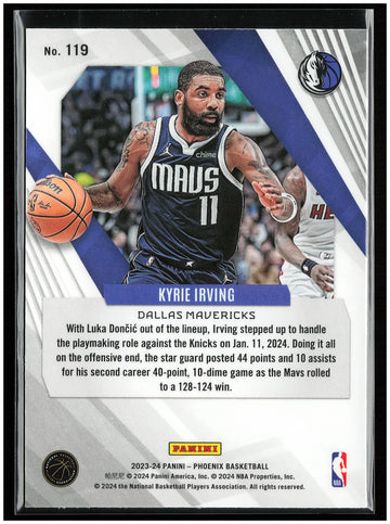 
2023-24 Panini Phoenix #119 Kyrie Irving