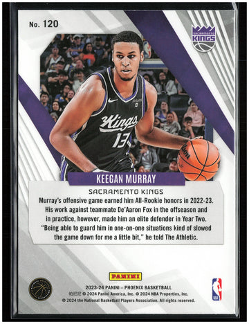 
2023-24 Panini Phoenix #120 Keegan Murray