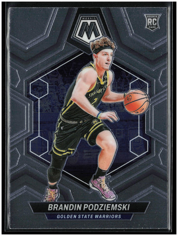 
2023-24 Panini Mosaic #245 Brandin Podziemski