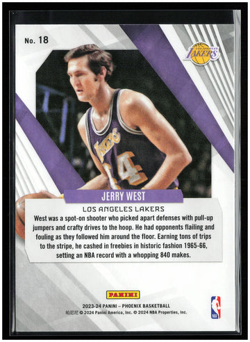 
2023-24 Panini Phoenix #18 Jerry West