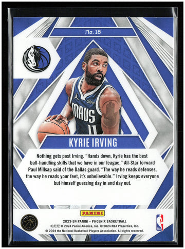 
2023-24 Panini Phoenix #18 Kyrie Irving Paragon