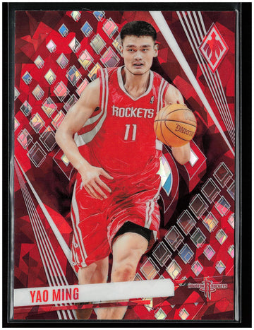 
2023-24 Panini Phoenix #54 Yao Ming Phoenix Red Ice