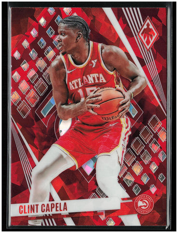 2023-24 Panini Phoenix #138 Clint Capela Phoenix Red Ice