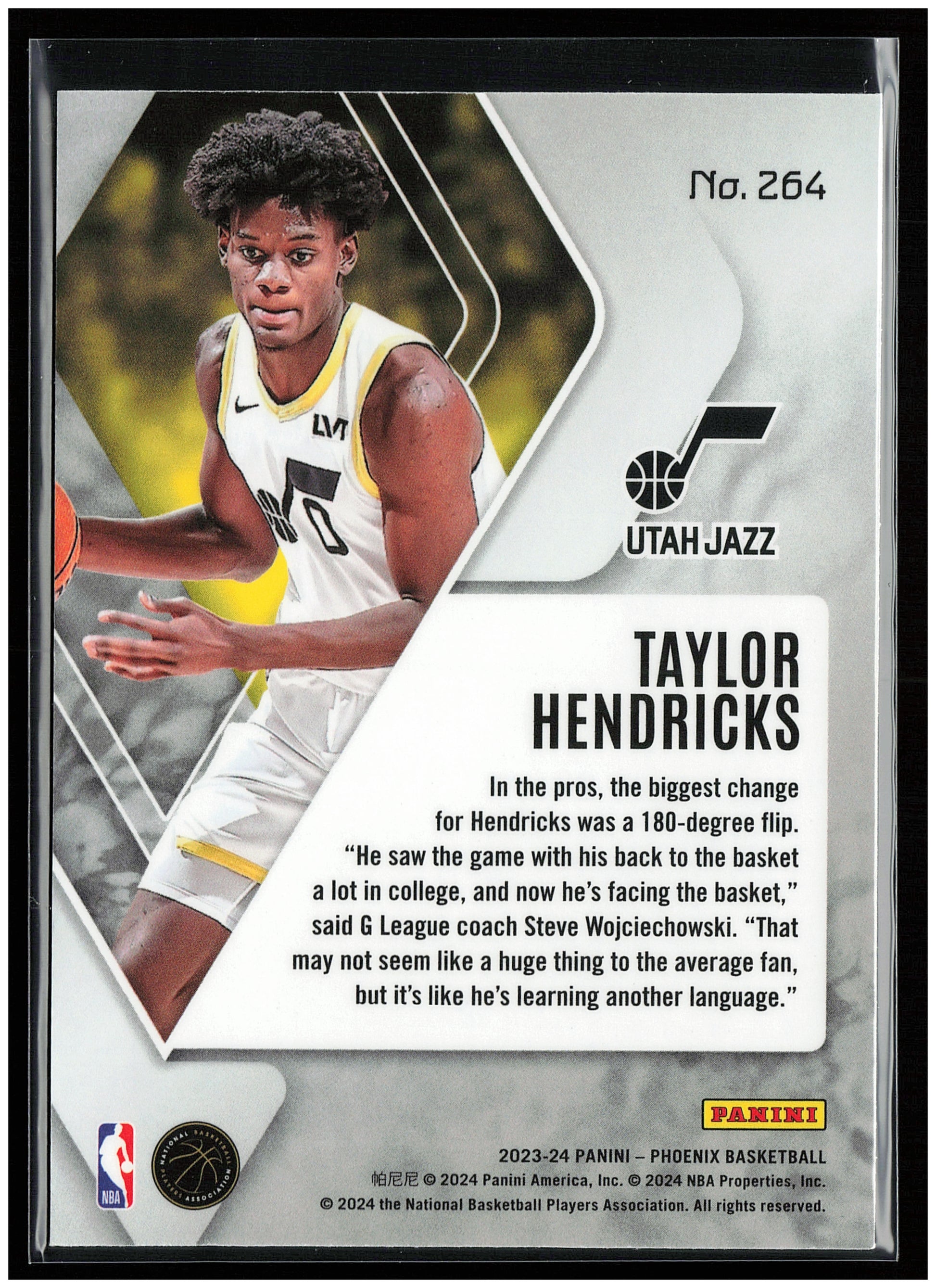 2023-24 Panini Phoenix #264 Taylor Hendricks