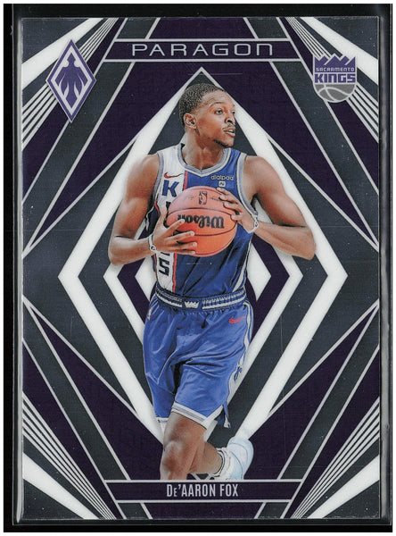 2023-24 Panini Phoenix #19 De'Aaron Fox Paragon